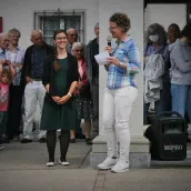 Verabschiedung Eva Weinhold (Foto: Susanne Kalberer)