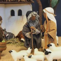 Die Hirten sprachen untereinander: Lasst uns nun gehen nach Bethlehem...