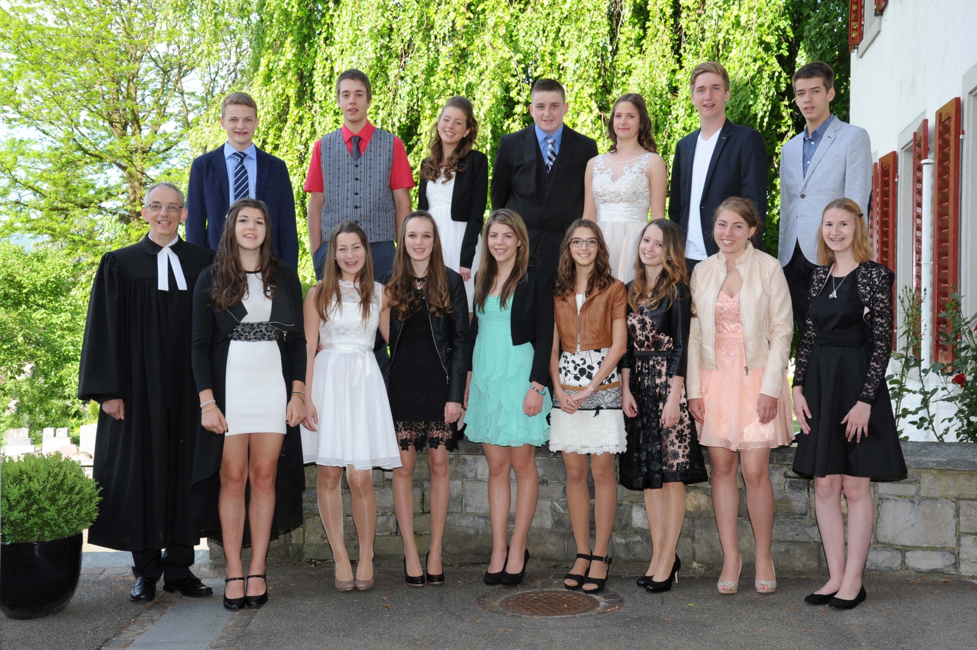 Konfirmation, Evangelische Kirchgemeinde Wängi